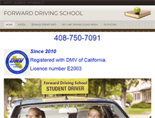 Tablet Screenshot of forwardschool.com